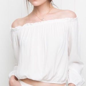 Brandy Melville Maura Off the Shoulder Top